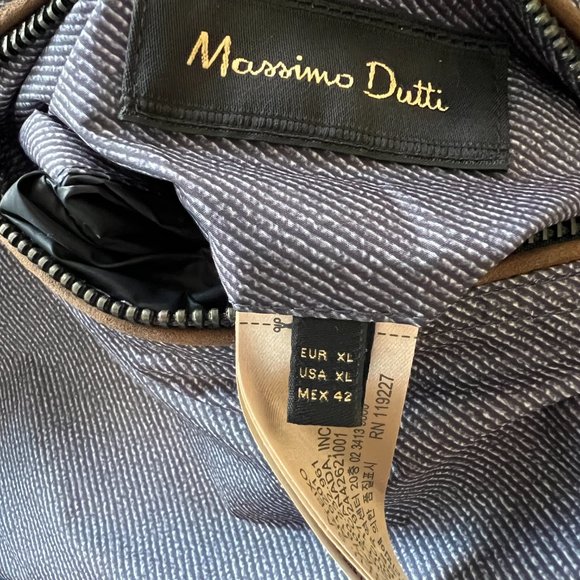 Massino Dutti - Reversible Windbreaker - Like New -Navy - Size XL - Picture 14 of 15